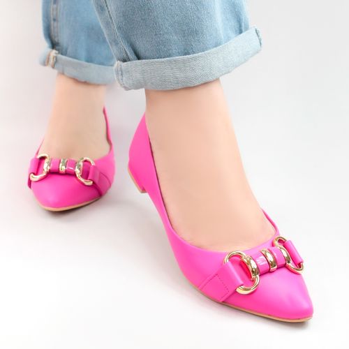 Sapatilha com presilha Juliete Pink