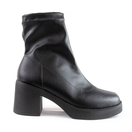 Bota salto bloco Viareggio Preto