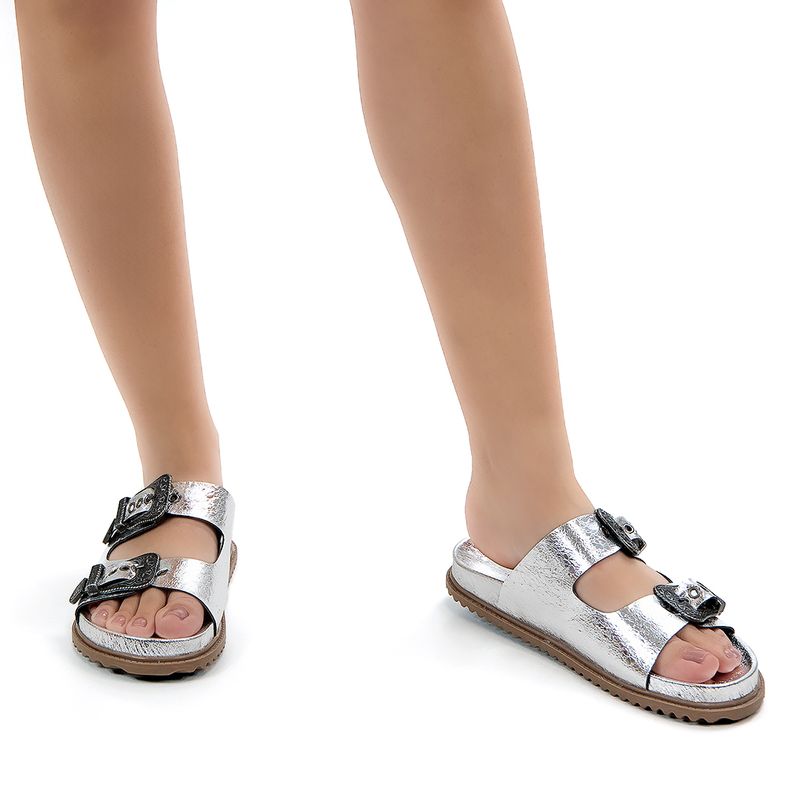 Papete Craquelê Boat Prata