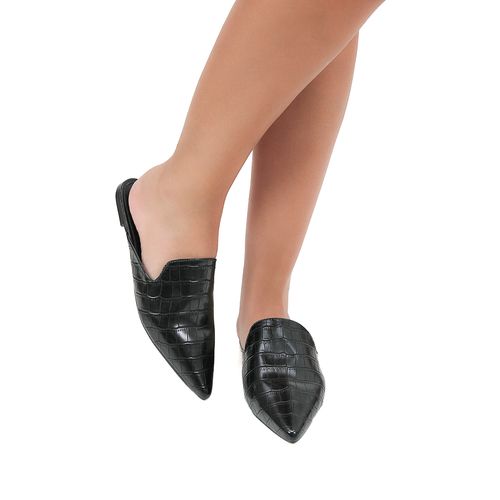 Mule Croco Matão Preto