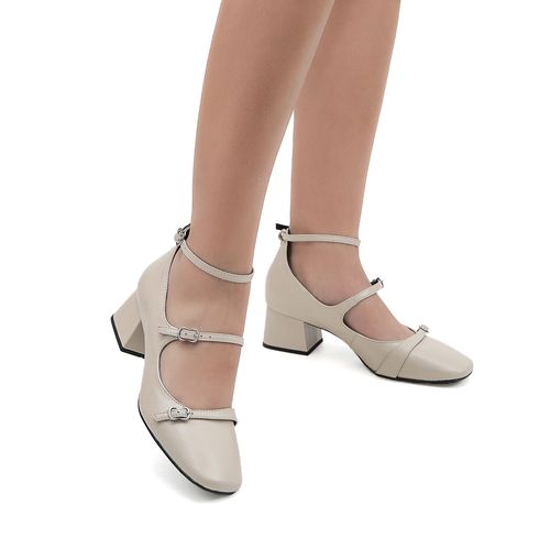 Sapato Boneca Edwina Off White