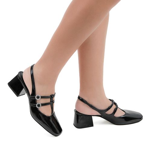 Slingback Daphne Preto