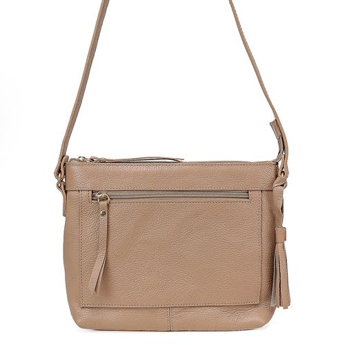 Bolsa Transversal Marenna Amendoa