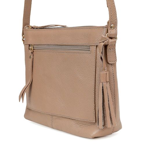 Bolsa Transversal Marenna Amendoa