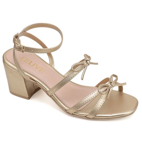Sandália Venturosa Ouro Light