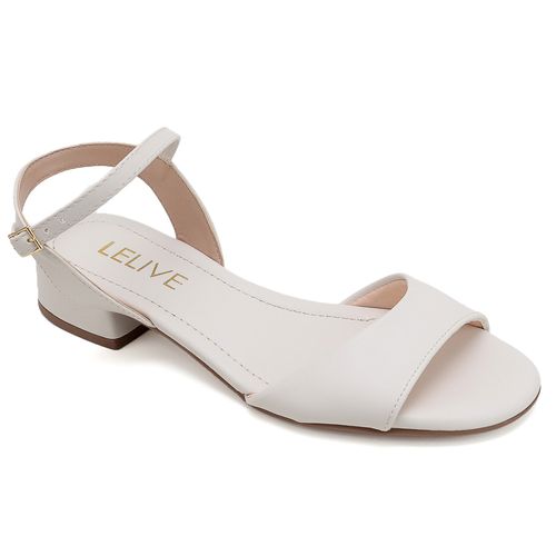 Sandália Aspásia Off White