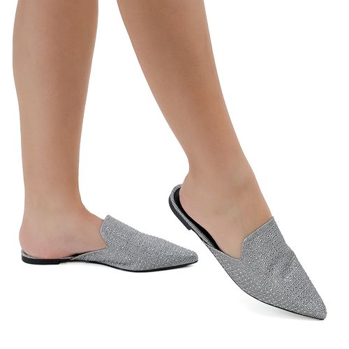 Mule Martine Prata Velho