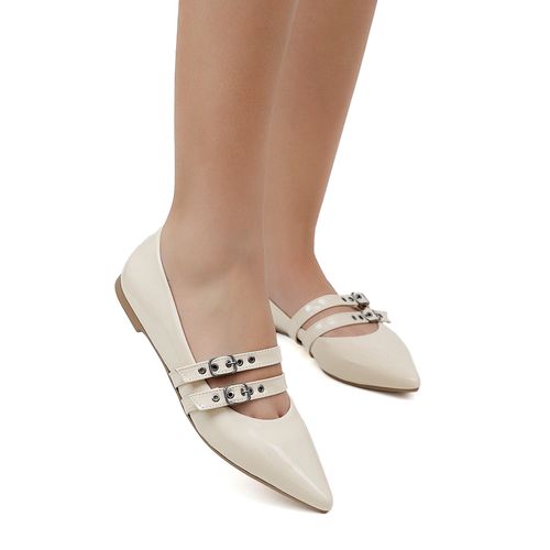 Sapatilha Soriah Creme