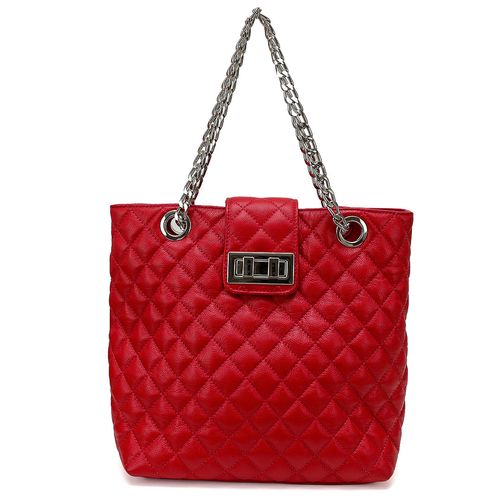 Bolsa Matelasse Marceline Vermelho