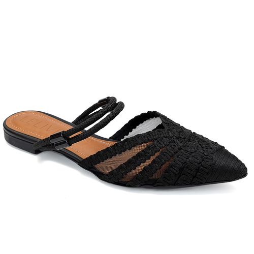 Slingback Ester Preto