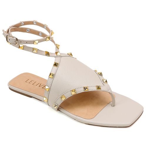 Rasteira Praia Brava Off White