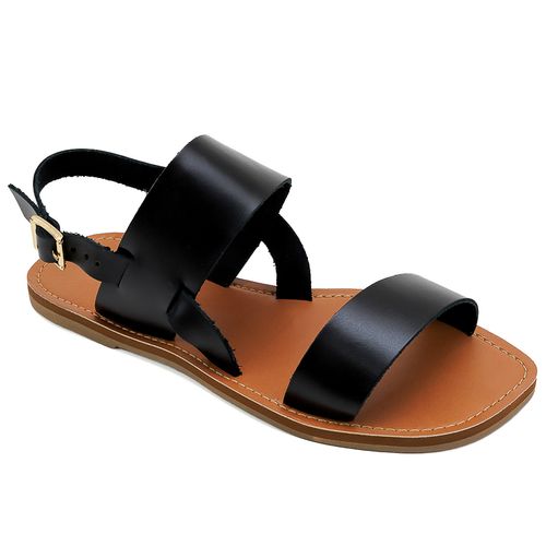 Rasteira Forte Preto
