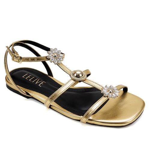 Rasteira Ria Ouro Light