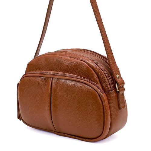 Bolsa Transversal Suriah Conhaque
