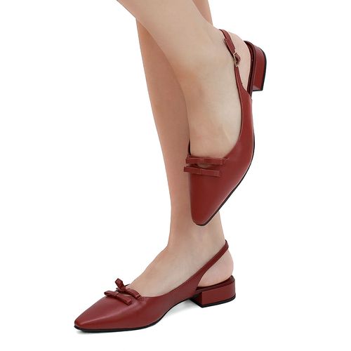 Slingback Mamoré Marsala