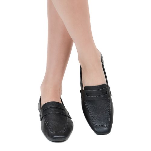 Mocassim Maçambara Preto