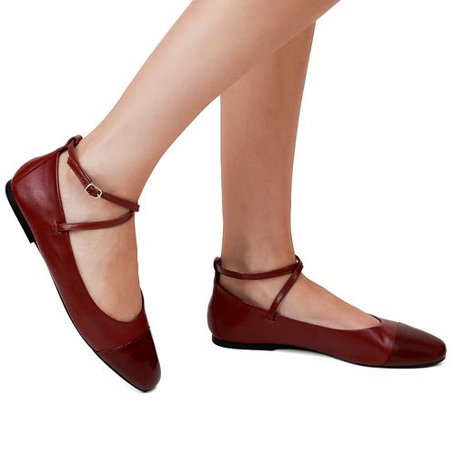 Sapato Boneca Peixoto Marsala
