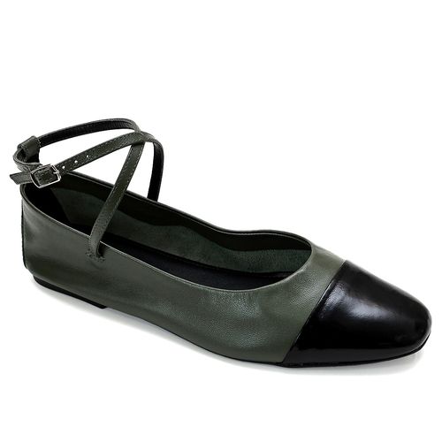 Sapato Boneca Peixoto Verde Musgo