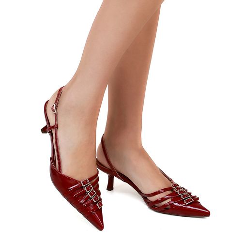 Slingback Aguetha Marsala