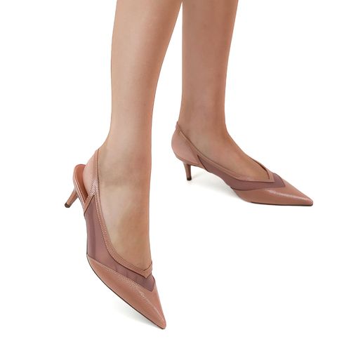 Slingback Giane Nude