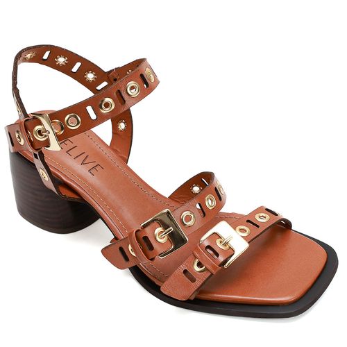 Sandália Patrono  Caramelo