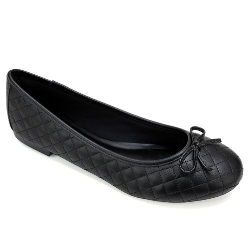 Sapatilha Matelassê Arealva Preto