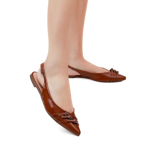 Slingback Câmara Whisky