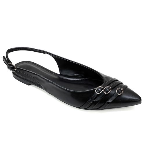 Slingback Câmara Preto