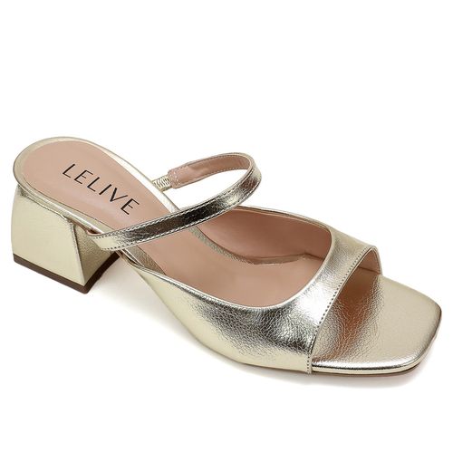 Tamanco Uerdina Ouro Light