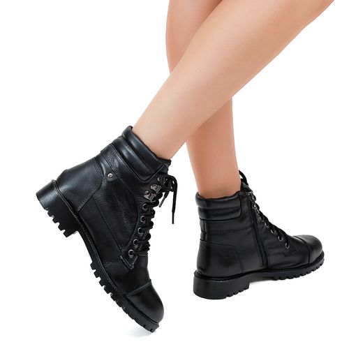 Coturno Rigor Preto