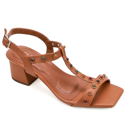 Sandália Tirana Caramelo