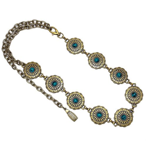 Cinto Boho Cambuci Ouro Velho