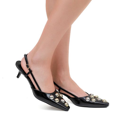 Slingback Covilhá Preto
