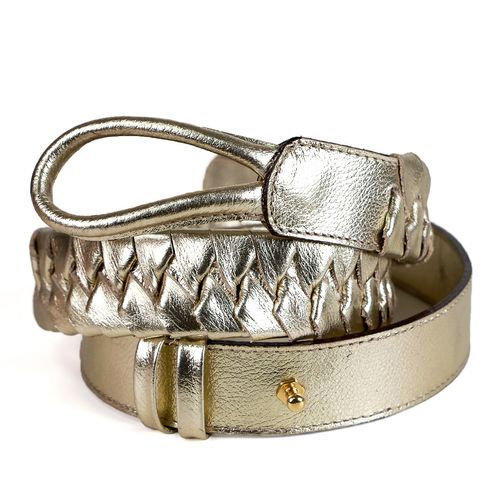 Cinto Entrelaço Ouro Light