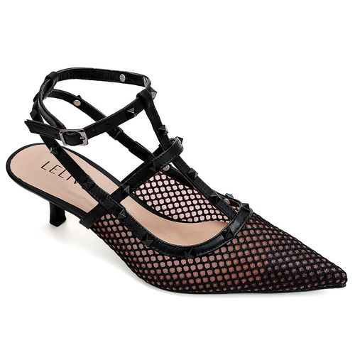 Slingback Chillán Preto