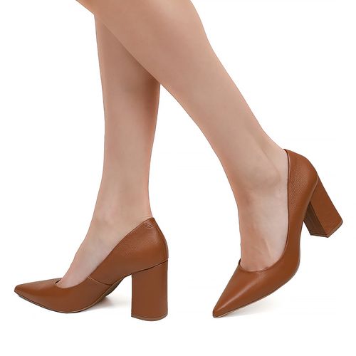 Scarpin Neblina Whisky