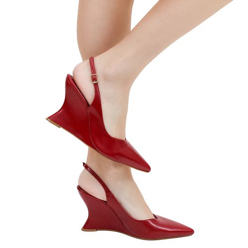 Slingback Criciúma  Vermelho