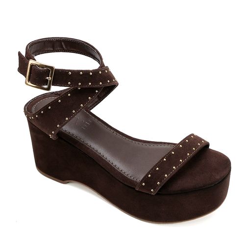 Sandália Plataforma Salgueiro Cacau