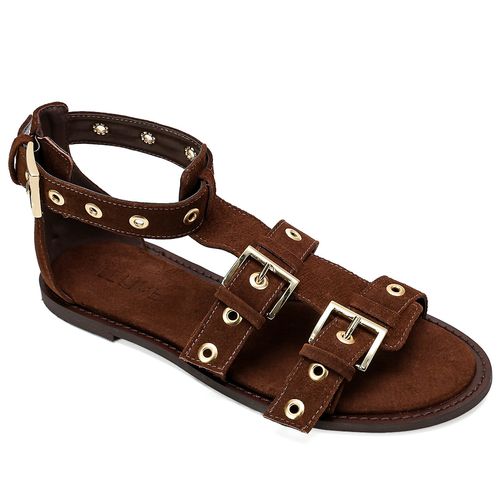 Rasteira Del Maule Cacau