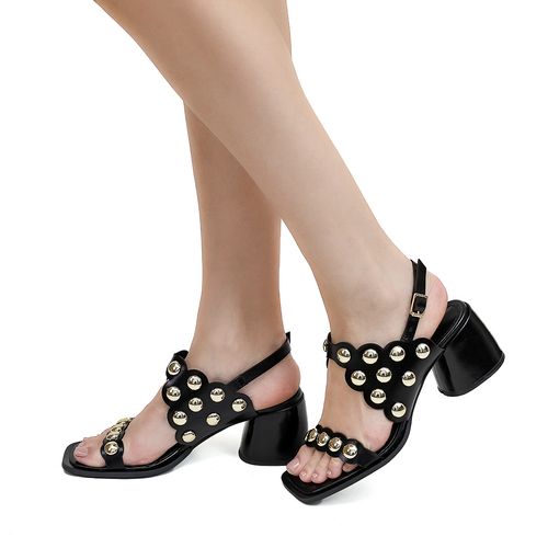 Sandália Caleta Preto