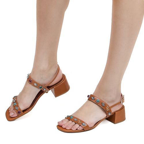 Sandália Portales Caramelo