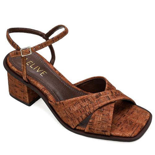 Sandália Cortiça Antagomo Café