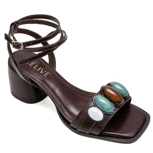 Sandália Vena Café