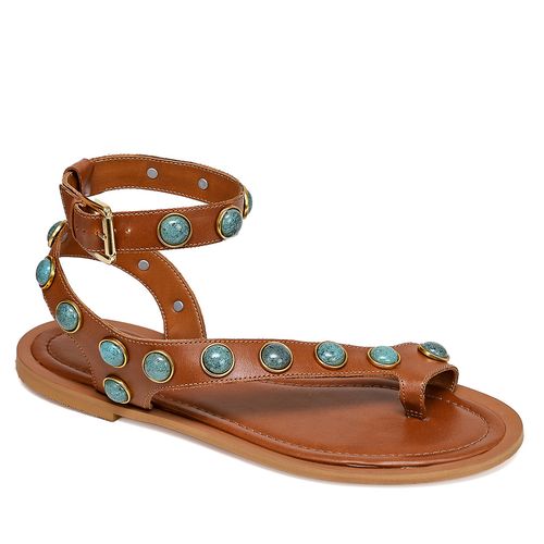 Rasteira Cueira  Conhaque