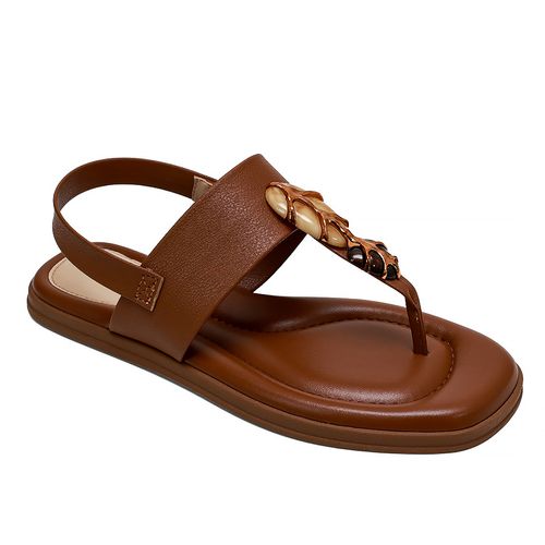 Rasteira Gaivotas Cacau