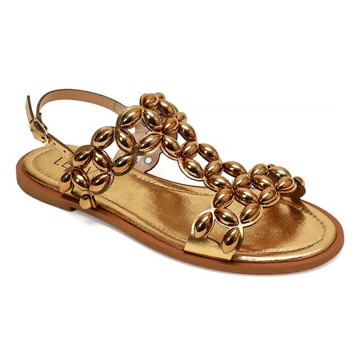 Rasteira Tabatinga Ouro Light