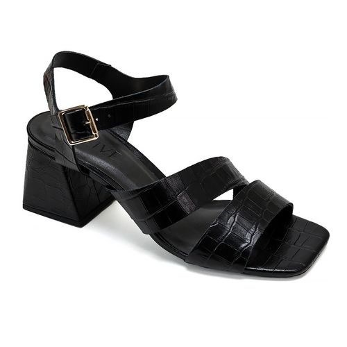 Sandália Croco Laguna Preto