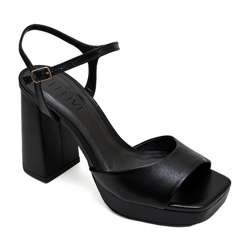 Sandália Meia Pata Pico Preto