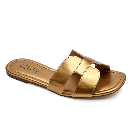 Rasteira Aguda Bronze