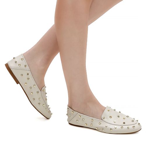 Mocassim Machadinho Off White